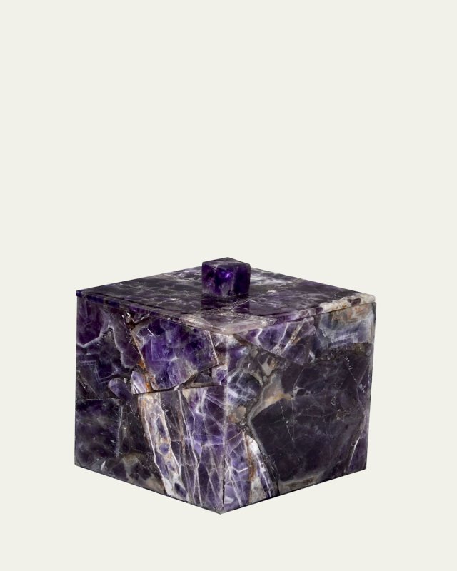 Taj Amethyst Container